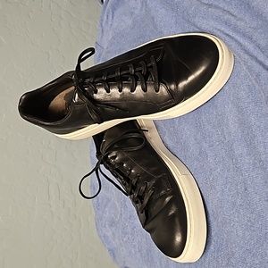 Cole Haan Grand Series Black Leather Sneakers - Men's Size 10